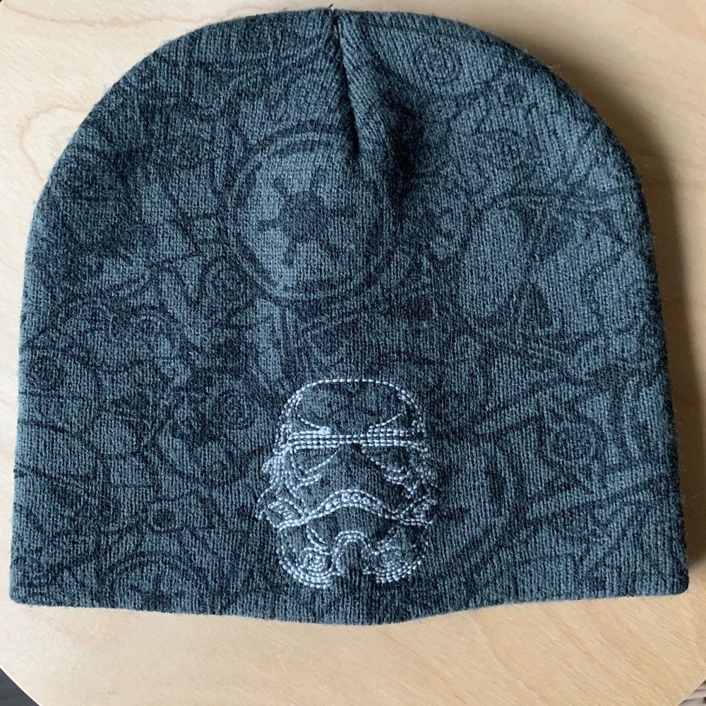 Strom Trooper Star Wars Boy  Beanie Grey